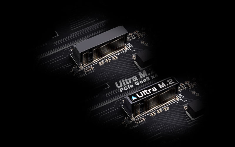 Full Coverage M.2 + Ultra M.2 x2 (No 22210)